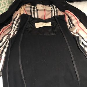 Burberry Brit Trench with Removable Hood in Black